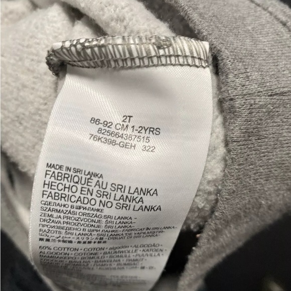 Nike Boys Pullover Hoodie Sweat Shirt Gray  Size 2T Logo Great Condition - Picture 6 of 8